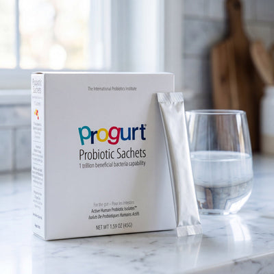 Progurt Probiotic 15-Pack in a calm everyday routine